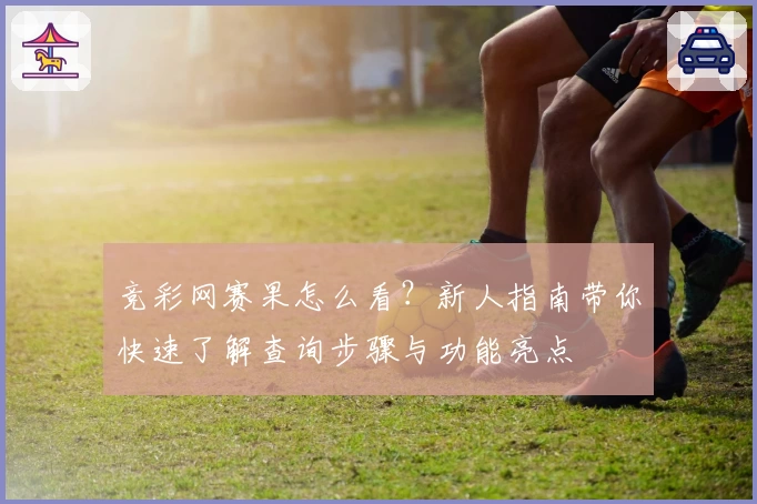 竞彩网赛果怎么看？新人指南带你快速了解查询步骤与功能亮点