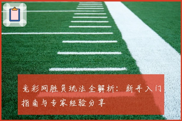 竞彩网胜负玩法全解析:新手入门指南与专家经验分享